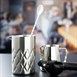Verre à mélange double paroi inox Olympia 139x87mm