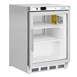 Vitrine réfrigérée négative de comptoir Polar Série C inox 129L