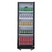 Vitrine réfrigérée verticale Nisbets Essentials noire 346L