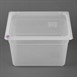 Bacs PP Hygiplas Click GN 1/2 avec couvercles et 7 clips de couleur 200mm 11,7L (lot de 4)