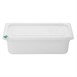 Bacs PP Hygiplas Click GN 1/3 avec couvercles et 7 clips de couleur 100mm 3,6L (lot de 4)