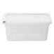Bacs PP Hygiplas Click GN 1/3 avec couvercles et 7 clips de couleur 150mm 5,3L (lot de 4)