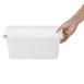 Bacs PP Hygiplas Click GN 1/3 avec couvercles et 7 clips de couleur 150mm 5,3L (lot de 4)
