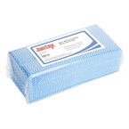 Chiffons non tissés Jantex bleus (lot de 50)