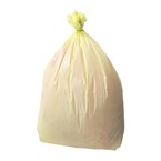 Sacs poubelle standard Jantex jaunes 80L (lot de 200)