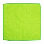 Chiffons en microfibre Jantex verts (lot de 5)