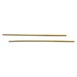 Pailles droites en roseau Sier Disposables 6-8 mm / 25 cm (lot de 50)