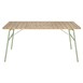 Table d'extérieur en polywood Bolero Melbourne 1610x800x734mm