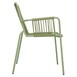 Fauteuils design corde Bolero Melbourne vert clair (lot de 4)