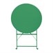 Table ronde de terrasse Bolero Perth verte 600mm