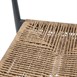 Fauteuils d'extérieur en rotin PE tressé Bolero Eden naturels (lot de 4)