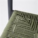 Tabourets de bar d'extérieur en rotin PE tressé Bolero Eden verts (lot de 2)
