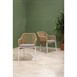 Fauteuils d'extérieur en rotin PE tressé Bolero Bay miel (lot de 2)