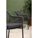 Fauteuils d'extérieur en rotin PE tressé Bolero Bay anthracite (lot de 2)