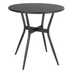 Table d'extérieur Bolero Santiago noire 690mm