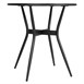 Table d'extérieur Bolero Santiago noire 690mm