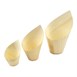 Coupelles obliques en bois FSC® Sier Disposables 50ml (lot de 50)