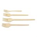 Fourchettes snack en bambou Sier Disposables 135 mm (lot de 100)