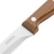 Couteaux à steak arrondis Olympia avec manches en PP imitation bois (lot de 12)