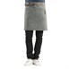 Tablier mixte Chaud Devant Forene Denim gris 70x50 cm