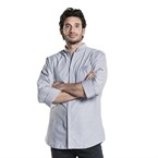 Veste de cuisine homme grise Chaud Devant Nordic