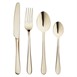 Cuillères à dessert Olympia Buckingham Champagne dorées (lot de 12)
