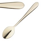 Cuillères à thé Olympia Buckingham Champagne dorées (lot de 12)