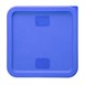 Petit couvercle carré pour boîte de conservation Hygiplas bleu 