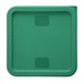 Petit couvercle carré pour boîte de conservation Hygiplas vert 