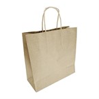Sacs en papier avec poignée torsadée Fiesta Recyclable marron (lot de 250)