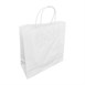 Sacs en papier avec poignée torsadée Fiesta Recyclable blancs (lot de 250)