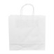 Sacs en papier avec poignée torsadée Fiesta Recyclable blancs (lot de 250)