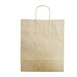 Grands sacs en papier avec poignée torsadée Fiesta Recyclable marron (lot de 250)
