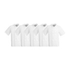 Vestes de cuisine manches courtes Whites Boston blanches S (lot de 5)