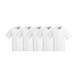 Vestes de cuisine manches courtes Whites Boston blanches S (lot de 5)