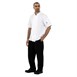 Vestes de cuisine manches courtes Whites Boston blanches S (lot de 5)