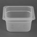 Bac en polypropylène Nisbets Essentiels GN 1/6 100 mm