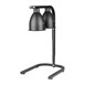 Lampe chauffante double sur pied Buffalo noir mat