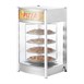 Vitrine chauffante rotative pour pizzas Buffalo 4 niveaux 