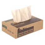 Mouchoirs Jantex Green 100% recyclé 100 feuilles (lot de 36)