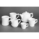 Mugs Olympia blancs 300 ml (lot de 6)