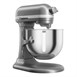 Robot pâtissier professionnel à bol relevable Kitchenaid 6,6 L gris argent 5KSM70JPXBCU