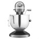 Robot pâtissier professionnel à bol relevable Kitchenaid 6,6 L gris argent 5KSM70JPXBCU