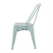 Chaises en métal Bolero Bistro vert olive (lot de 4)