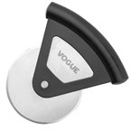 Roulette à pizza en inox Vogue noir