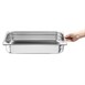 Bacs en inox Nisbets Essentials GN 1/1 100&#8239;mm (lot de 3)