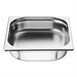 Bacs en inox Nisbets Essentials GN 1/2 65&#8239;mm (lot de 3)