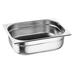 Bacs en inox Nisbets Essentials GN 1/2 100 mm (lot de 3)