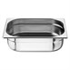 Bacs en inox Nisbets Essentials GN 1/2 100 mm (lot de 3)