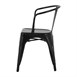 Fauteuils Bolero Bistro Curve noirs (lot de 4)